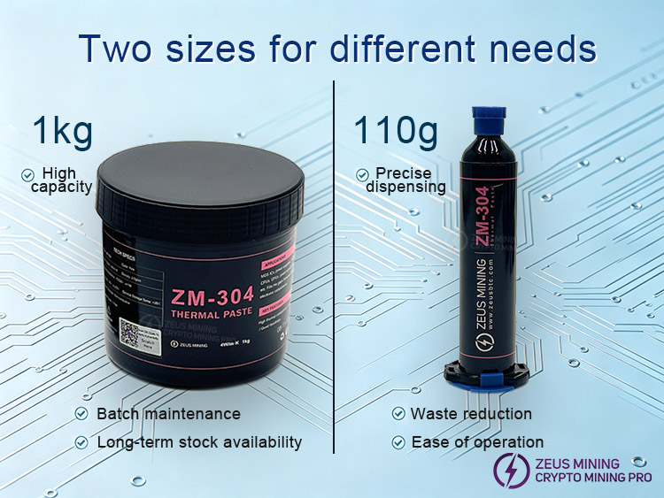 ZM-304 thermal grease packaging specifications ZM-304 thermal grease packaging specifications