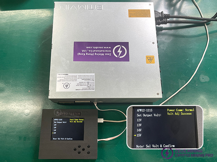 B8pro tester for Antminer APW12 PSU test B8pro tester for Antminer APW12 PSU test