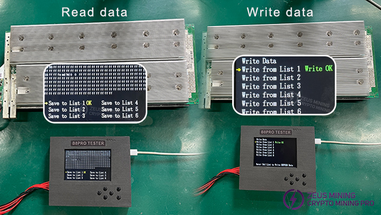 B8 B8pro test fixture for Whatsminer EEPROM test B8 B8pro test fixture for Whatsminer EEPROM test