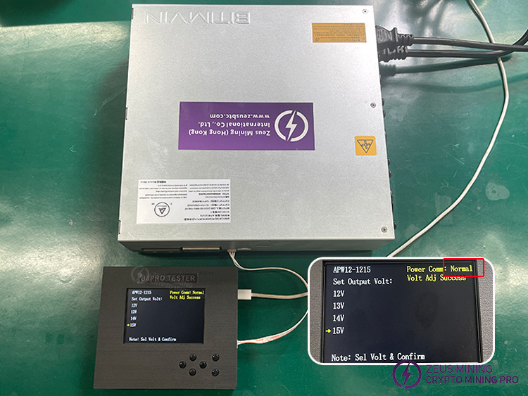 B8pro tester for Antminer APW12 PSU test B8pro tester for Antminer APW12 PSU test