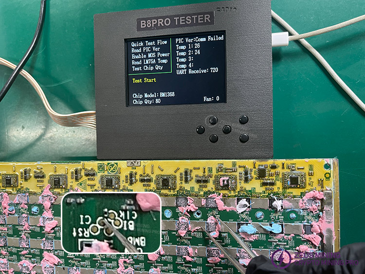 B8pro hashboard test fixture for Antminer test B8pro hashboard test fixture for Antminer test