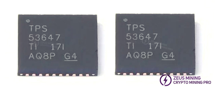 TPS53647RTAT buck controller for ASIC power supply