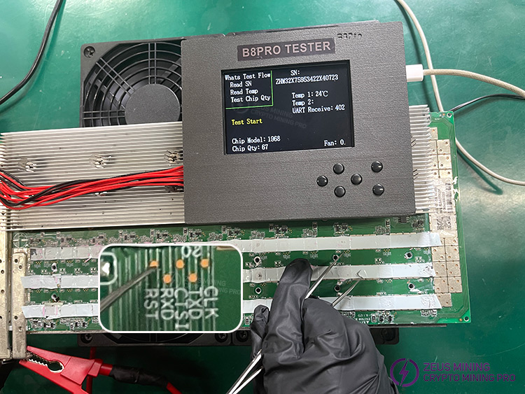B8pro hashboard test fixture for Whatsminer test B8pro hashboard test fixture for Whatsminer test