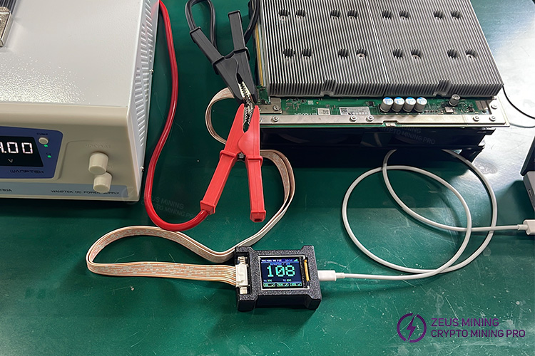ZEUS MINING TAAS tester for Antminer hash board test ZEUS MINING TAAS tester for Antminer hash board test