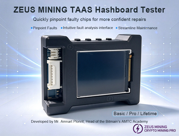 ZEUS MINING TAAS tester function ZEUS MINING TAAS tester function
