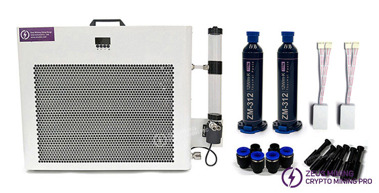 12.8KW radiator upgrade kit for D9 water cooling plate