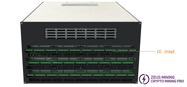 m66s+ miner inlet