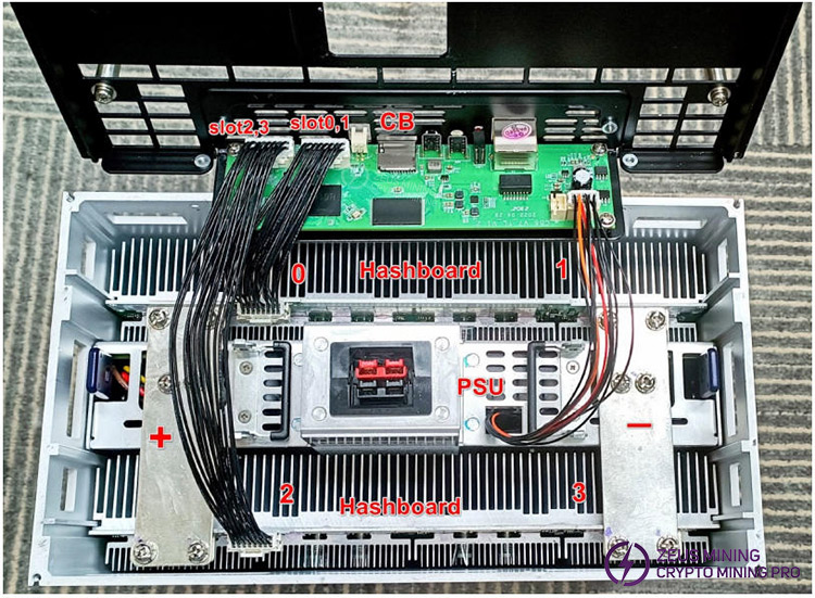diagram of M66S+ internal components