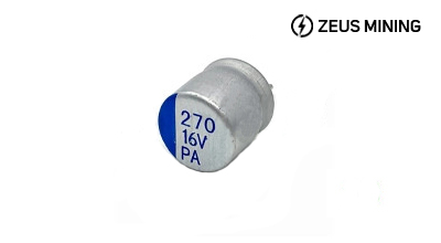 270uF 16V electrolytic capacitor