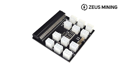 PCI-E 12*6Pin power adapter board
