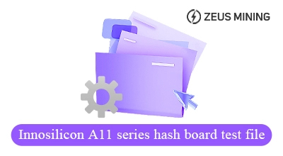 Innosilicon A11 series hash board test file