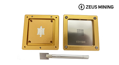 XC7Z010 chip repair tin fixture tool