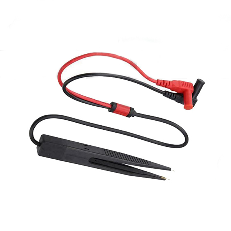 Kit 10 Ganci Di Test Clip Per SMD IC - Sonda Multimetro Con Molla - Elettronica Riparazione