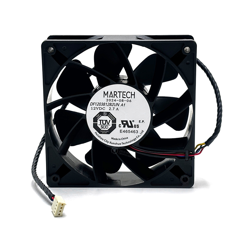 Original MARTECH 120mm 6000RPM cooling fan for S21 L7 S19