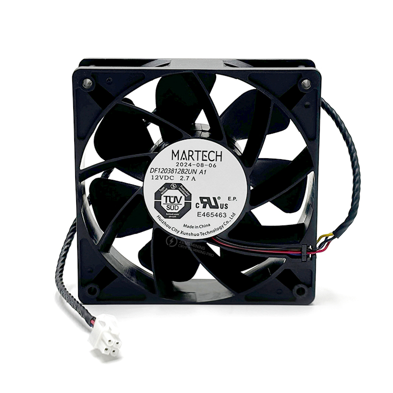 Original MARTECH 120mm 6000RPM cooling fan for S21 L7 S19