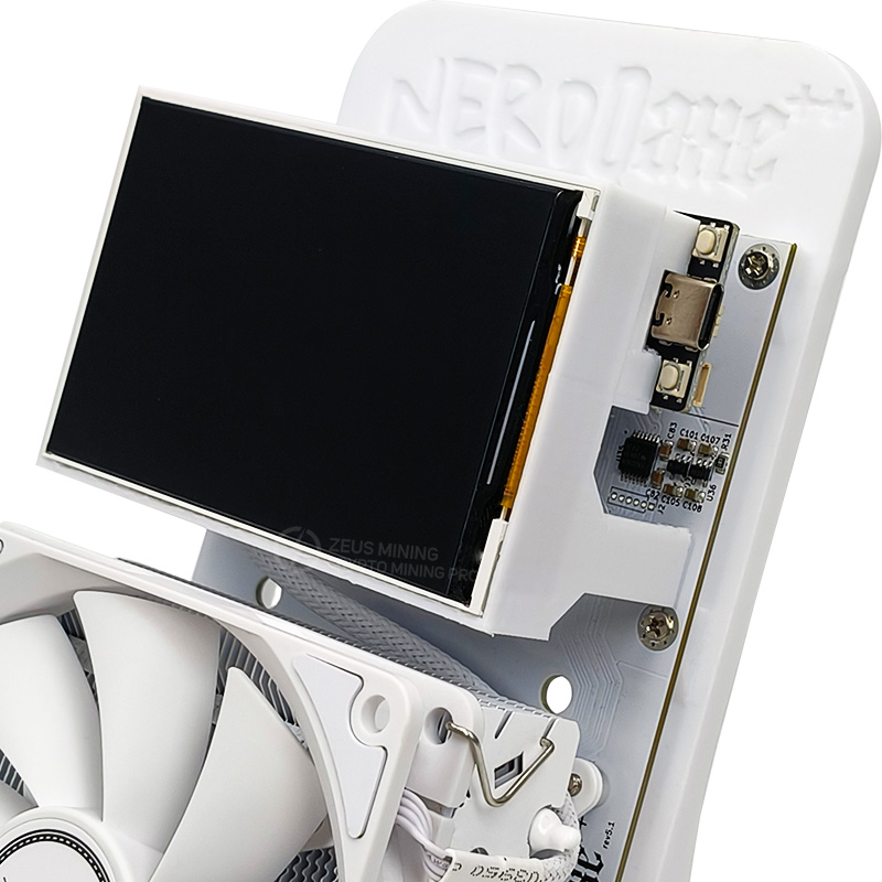 NerdMiner NerdQaxe++ 4.8TH/s BTC Solo miner