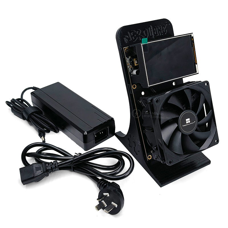 mine様 NerdMiner NerdQaxe++ 4.8TH/s BTC Solo miner | Zeus Mining