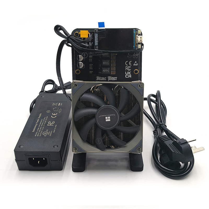 Bitaxe miner NerdQaxe 6TH/s dual fans SOLO miner