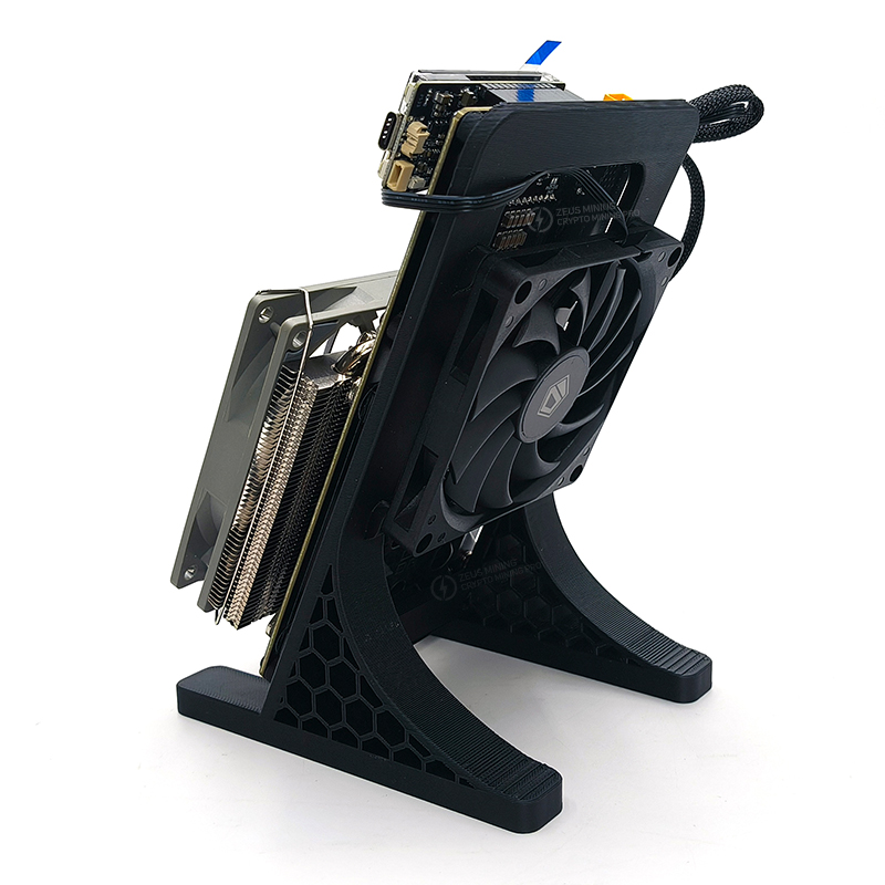 Bitaxe miner NerdQaxe 6TH/s dual fans SOLO miner