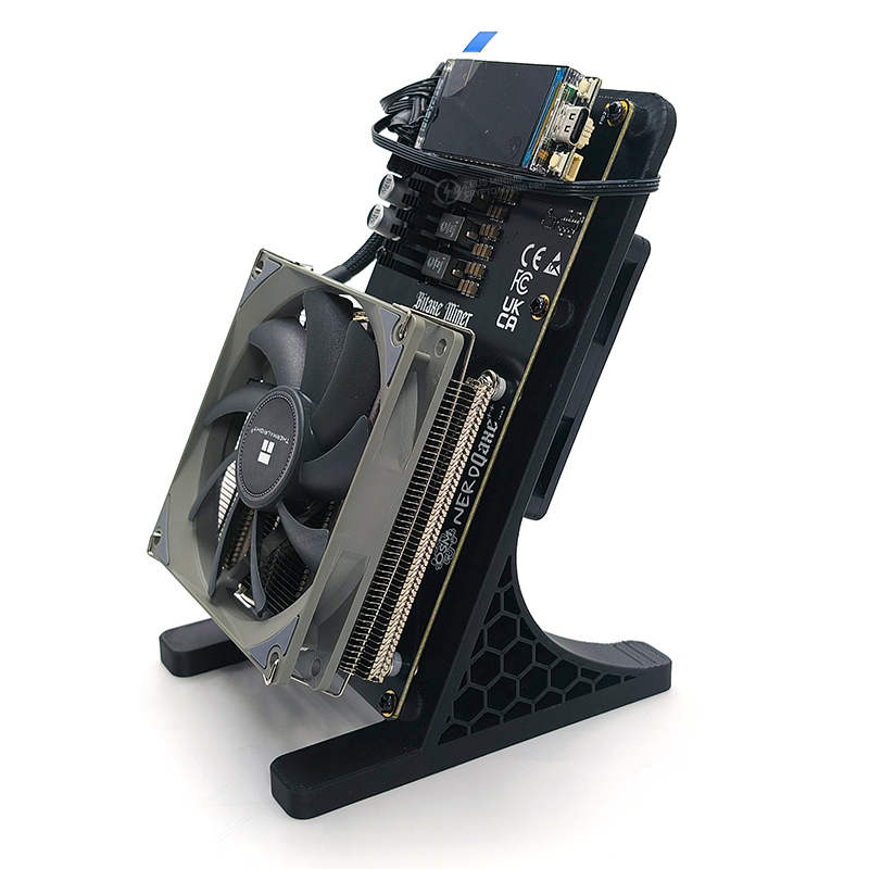 Bitaxe miner NerdQaxe 6TH/s dual fans SOLO miner