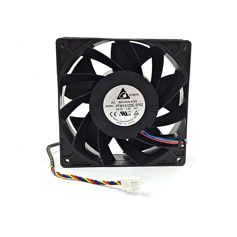 Original Delta 12V 7.5A 140mm cooling fan for Antminer S21XP S21pro S21+
