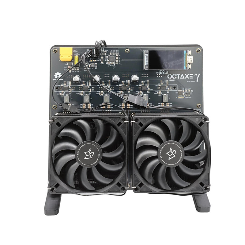 NerdOCTAxe Rev 3.1 12TH/s Bitcoin SOLO Miner