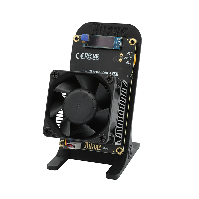 Bitsoloplayer Bitaxe 801 2.4Th/s ASIC SOLO miner