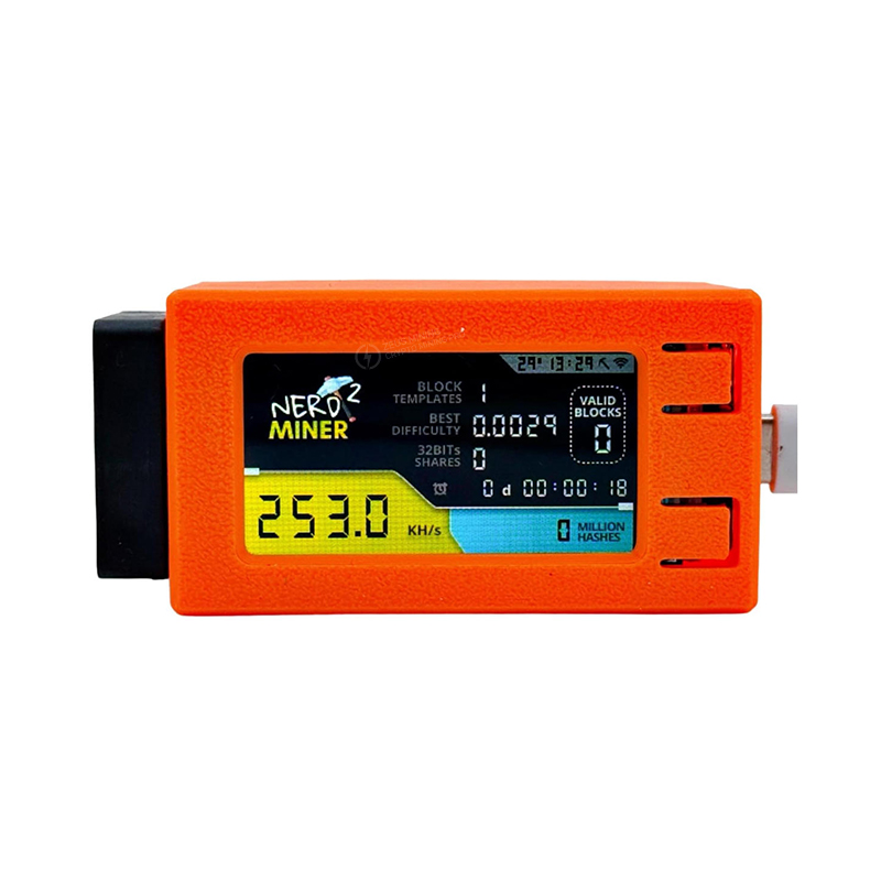 Nerdminer Pro 255Kh/s Bitcoin SOLO miner