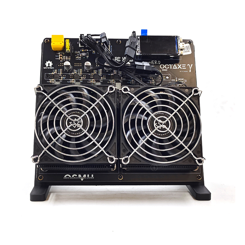 NerdOCTAxe Rev 3.1 12TH/s Bitcoin SOLO Miner