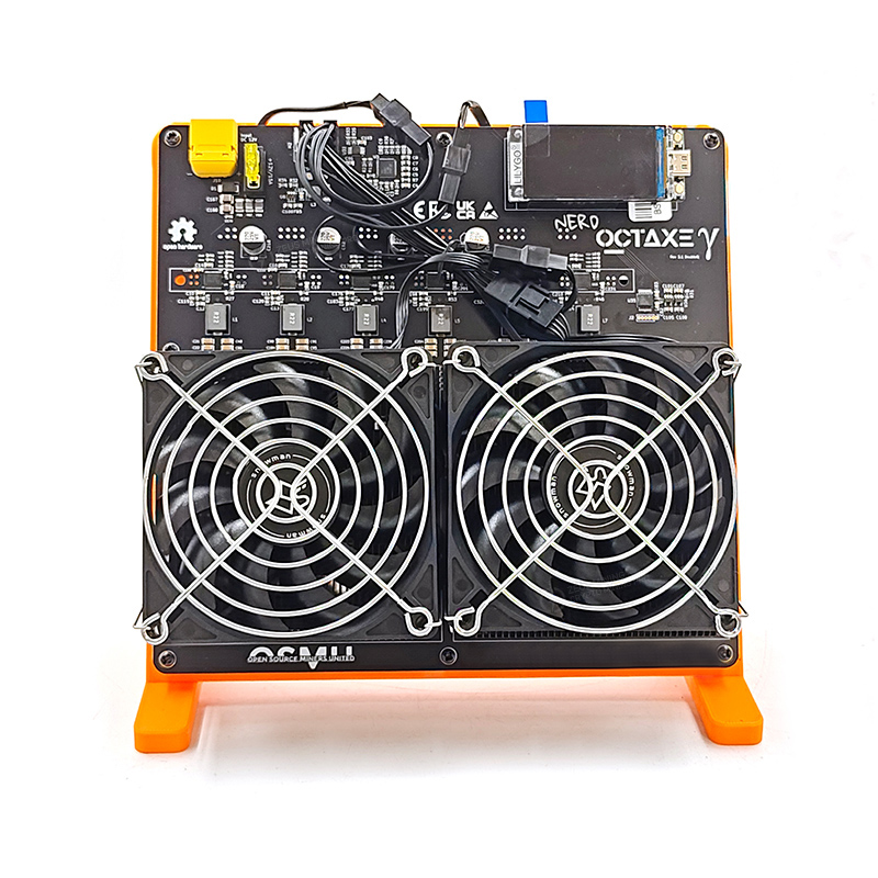 NerdOCTAxe Rev 3.1 12TH/s Bitcoin SOLO Miner