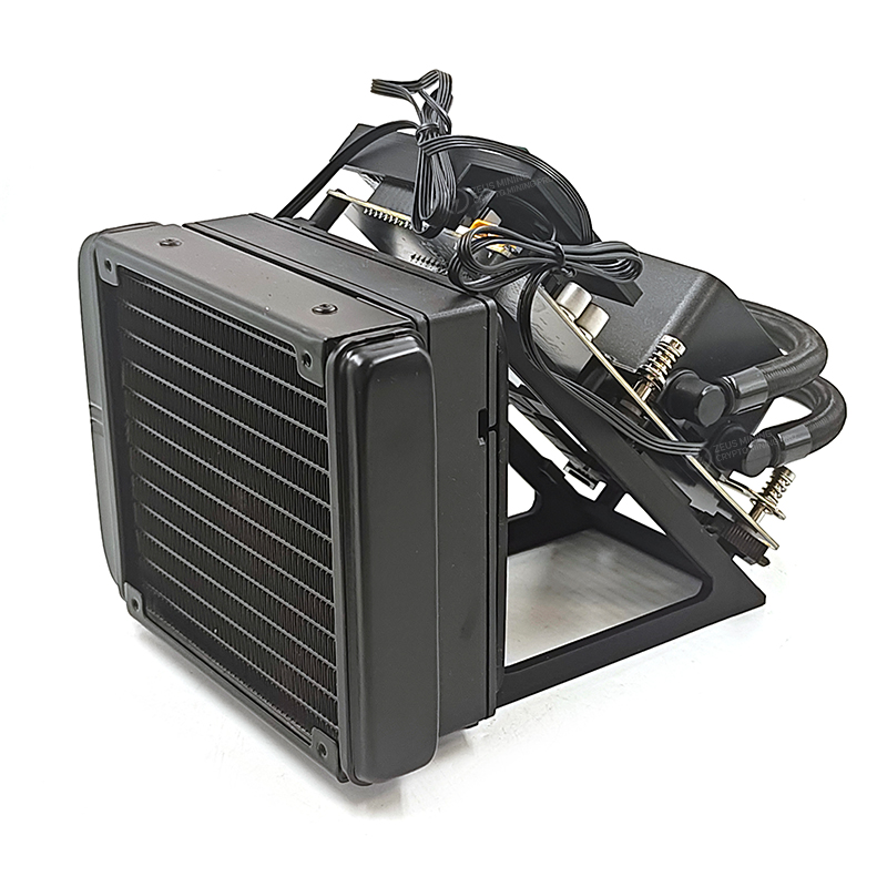 Bitaxe miner Nerdqaxe Rev 6.1 Hydro 6TH/s Bitcoin SOLO miner