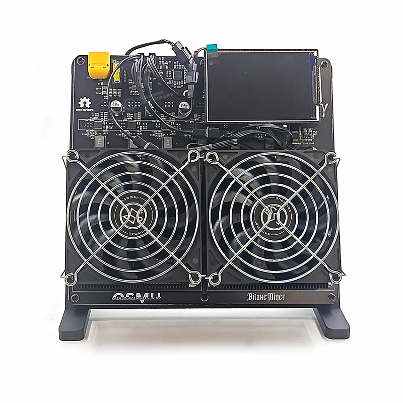 NerdOCTAxe Rev 3.1 12TH/s Bitcoin SOLO Miner