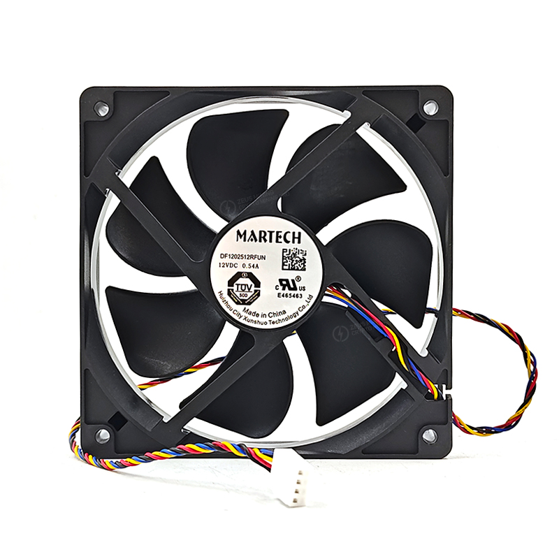Martech DF1202512RFUN 12V 0.54A cooling fan for Avalon Q miner