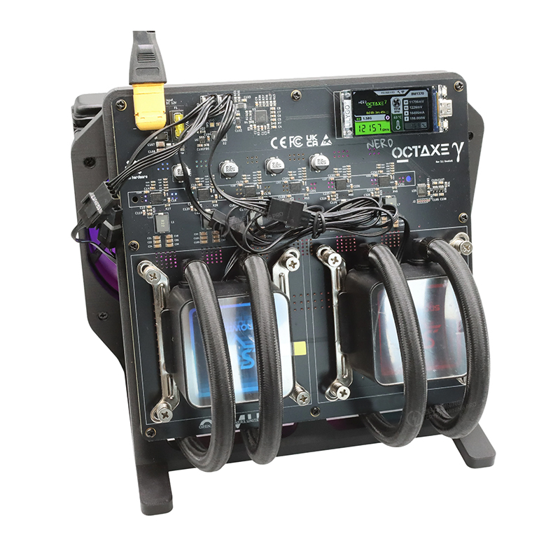 NerdOCTaxe Hydro 12TH/s 190W BTC Solo miner