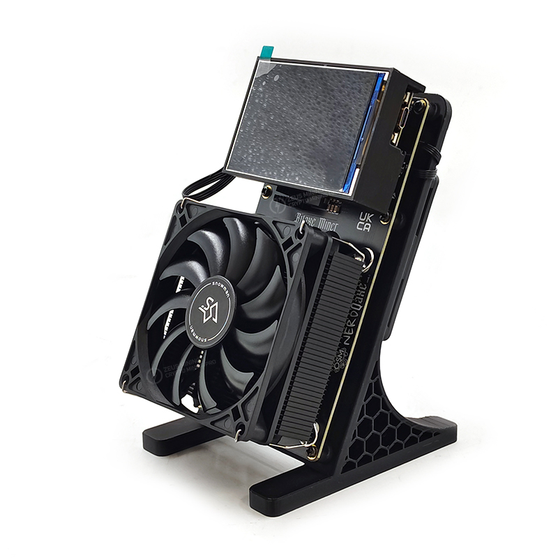 Bitaxe miner NerdQaxe 6TH/s dual fans SOLO miner