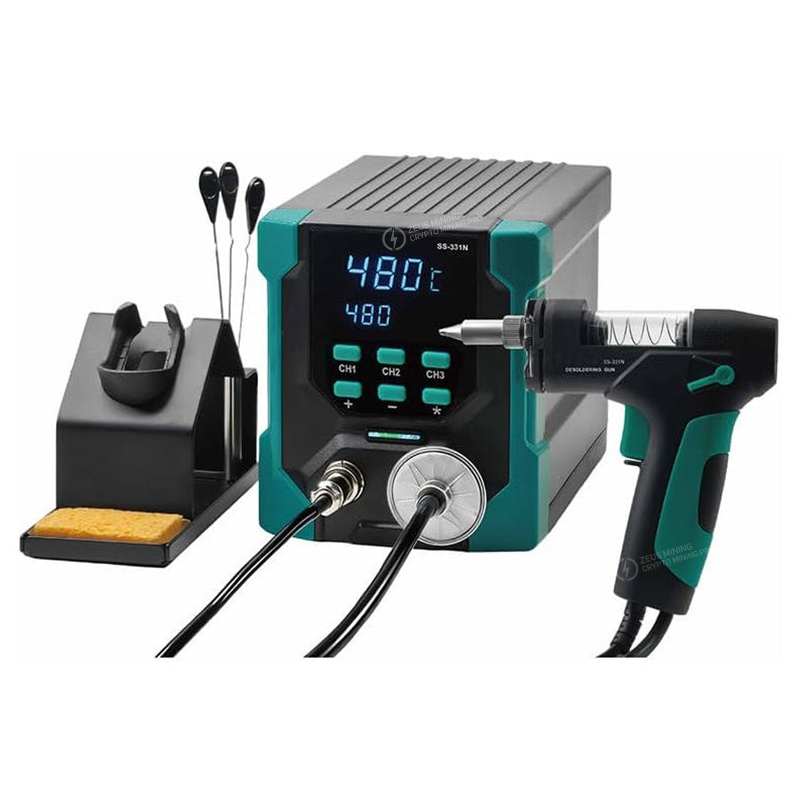 Pro'sKit SS-331NH desolder station application